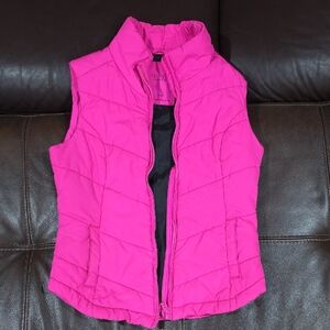 Pink Quilted Vest